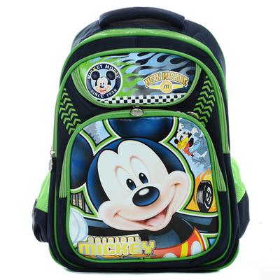 包邮正品迪克超值迪士尼米奇男孩气垫双肩背包小学生书包旅游包
