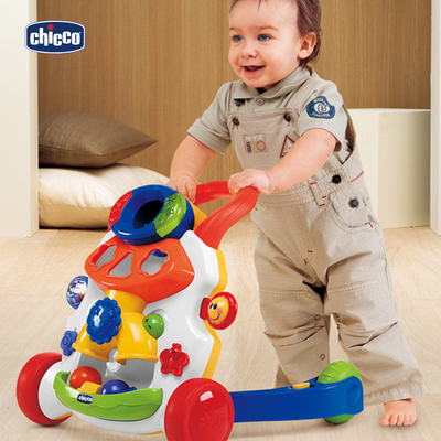 chicco智高儿童多功能手推车 婴儿学步车宝宝益智类健身玩具9月上
