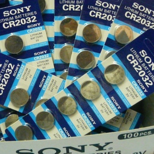 索尼SONY CR 2032 纽扣电池 主板电池 电子词典电池 电子秤电池