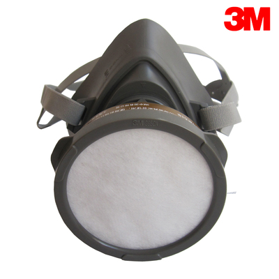 正品 美国3M 3200防有机 酸性气体面具 防毒面具 防尘口罩
