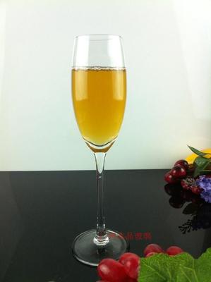 石岛 无铅水晶杯 F-5玻璃香槟杯220ml玻璃气泡香槟酒杯 甜酒杯