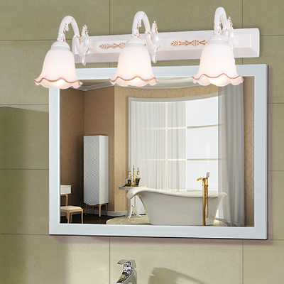 美式LED镜前灯卫生间浴室梳妆台柜镜柜灯复古卧室镜前灯具