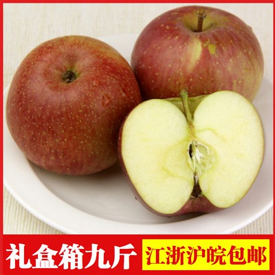 云南昭通野生苹果 丑苹果冰糖心红富士新鲜水果 礼盒箱江浙沪包邮