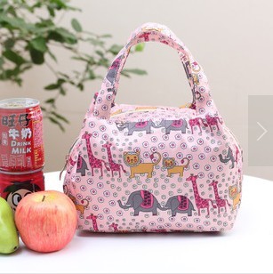 韩国保温饭盒袋 便当包 可爱小拎包 时尚手提包 保温包