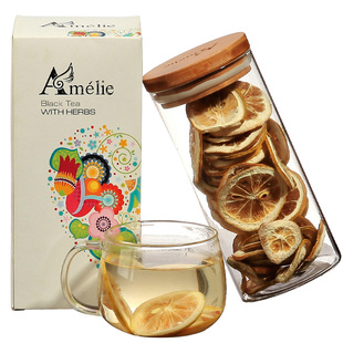 Amelie柠檬片 柠檬片泡茶 烘干柠檬片 柠檬水果茶 花草茶 70g/罐