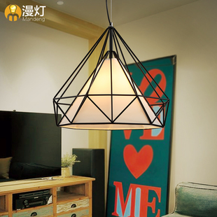 【漫灯】现代简约欧式创意客餐厅卧室书房灯具灯饰艺术钻石吊灯具