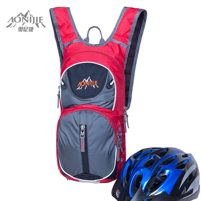AONIJIE奥尼捷 骑行包自行车单车双肩背包外挂头盔15L—20L可调节