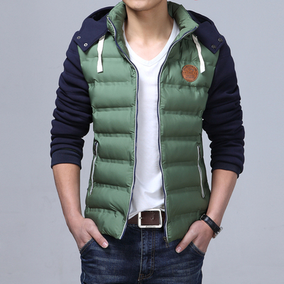 棉衣男潮2015冬装新款学生韩版修身型男装棉服加厚棉袄青少年外套