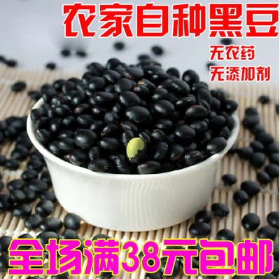 绿心黑豆农家自产自种黑豆纯天然大粒黑豆沂蒙山自家种黑豆250g