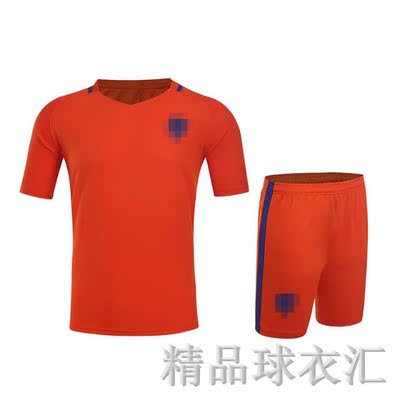 足球衣主场足球服男短袖欧洲杯荷兰队服球员版套装团购定制印号