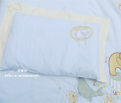 宅基地 正品迎鹤套件 儿童床品套件 可拆洗 被子枕头  两件套