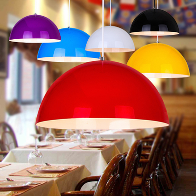 简约吊灯单头创意个性餐厅吊灯办公室吊灯现代咖啡厅吊灯饭店灯罩
