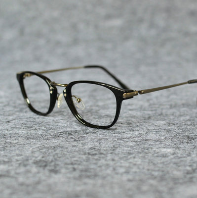 韩版新品 超轻TR90眼镜框近视女 全框金属拼接眼镜架男潮防滑鼻托