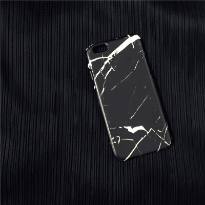 日本吉田耀司风黑大理石纹苹果iphone6p/5s三星小米红米手机壳