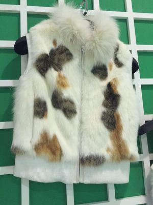2015秋冬季新款韩版短款女士狐狸毛皮修身显瘦马甲 猞猁皮草外套