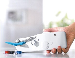 2014新品手持便携式小型袖珍多功能迷你电动缝纫机实用性家居用品