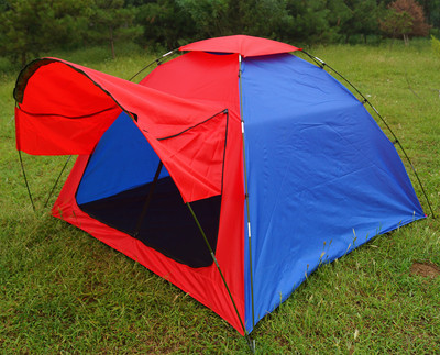 新款正品户外帐篷 双人 3-4人野营加厚帐篷 露营帐篷 包邮