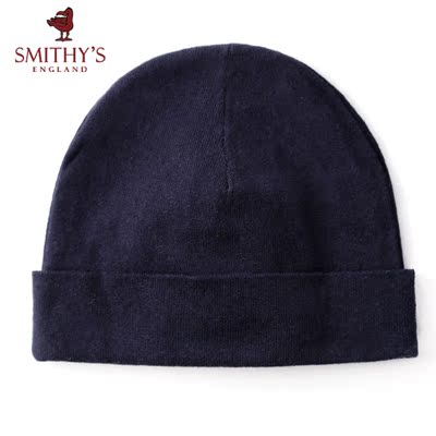 smithys帽子男冬天加绒保暖毛线帽潮男士冬季针织帽护耳包头帽