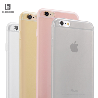 苹果6iPhone6sPlus手机壳保护套5.5寸磨砂超薄透硬壳