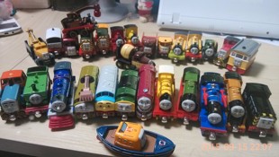 新款 Thomas 合金磁性托马斯和他的朋友全套 火车 达克