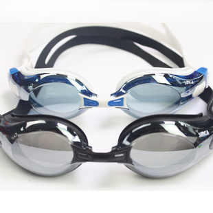 胜嘉正品 男女专用 防水防雾防紫外线泳镜高档电镀 平光游泳眼镜
