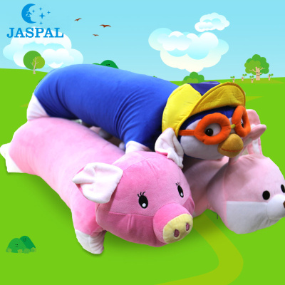 JASPAL泰国儿童乳胶枕头全棉卡通学生枕小孩宝宝动物枕乳胶枕芯