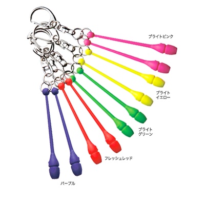 日本代购直邮Sasaki艺术体操吉祥物挂件可爱包袋挂饰小棒钥匙扣圈