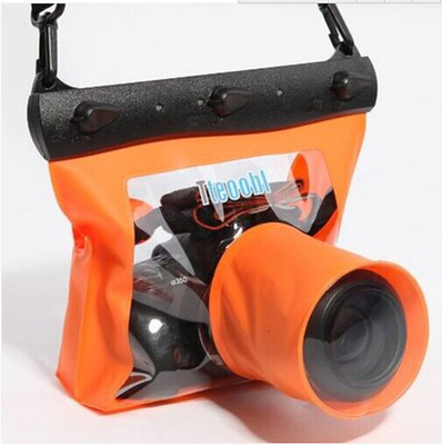特比乐正品佳能600D尼康D3200单反相机防水袋潜水套防水罩防水包