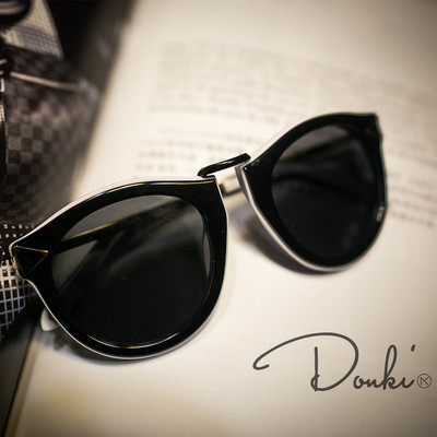 「DONKI」2015新款太阳镜明星同款潮女大框眼镜偏光镜圆脸墨镜
