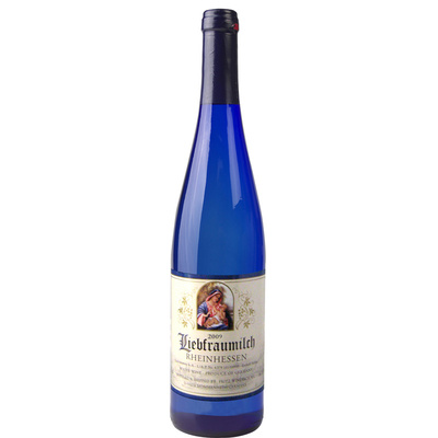 德国葡萄酒 圣母之乳 雷司令半甜白葡萄酒 750ml 原瓶进口红酒