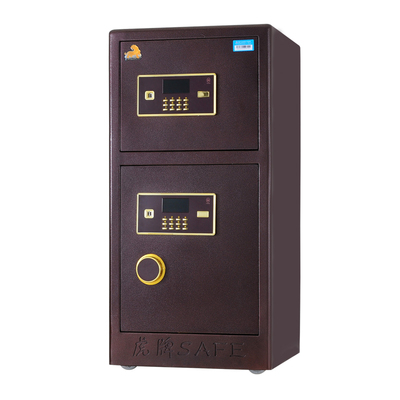 虎牌保险柜/保险箱 双门全钢系列90S型88cm 电子锁 办公家用特价