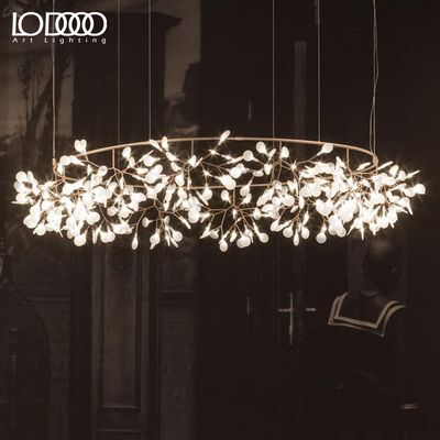 乐灯后现代艺术创意新古典吊灯客厅餐厅moooi树枝叶子设计师灯具