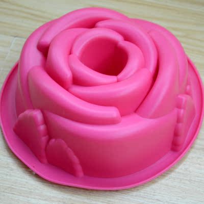 创意硅胶蛋糕模具 玫瑰蛋糕模具 DIY 烘焙模具