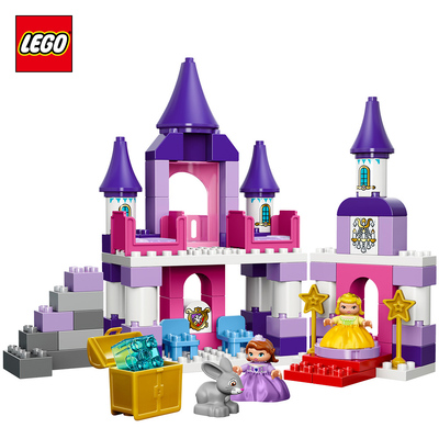 乐高LEGO 得宝系列小公主苏菲亚的皇家城堡儿童拼砌玩具10595