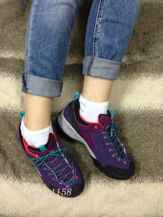 韩版代购潮鞋街拍一款稀有紫色撞色内增高运动鞋休闲跑步鞋