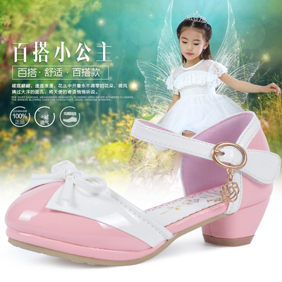 新款儿童高跟鞋韩版单鞋童鞋女童公主鞋2015新款儿童凉鞋女童春鞋