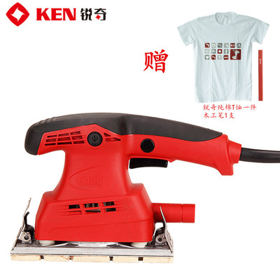 锐奇ken砂光机9385木材抛光家具打磨木工电动工具