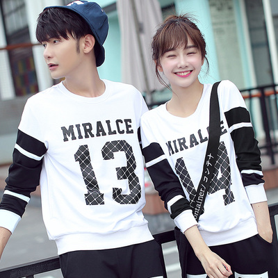 2015秋季常规韩版圆领新款修身外套学生字母棒球服长袖女卫衣
