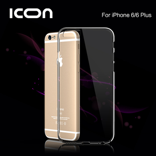 ICON iphone6Plus手机壳苹果6S保护套4.7 5.5寸全包透明超薄硬壳7