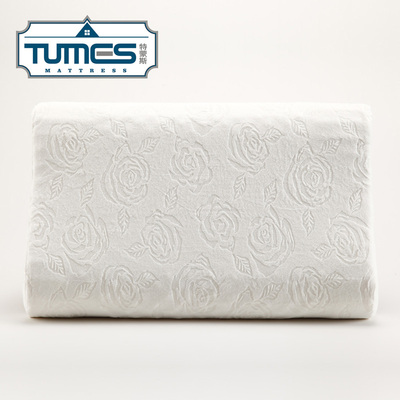 泰国进口乳胶天鹅绒枕套纯天然乳胶按摩枕颈椎保健枕单人乳胶枕芯