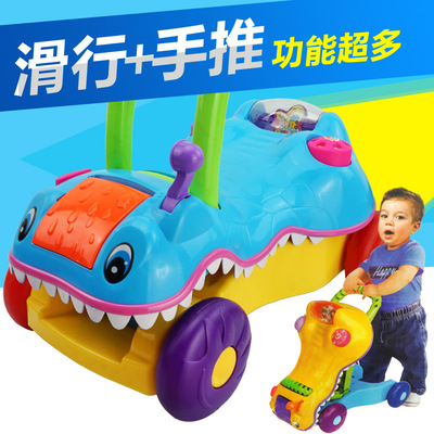 婴儿童车_多功能鳄鱼王子学步车，童车 学步童车