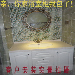 郑州洛阳浴室柜自由订制时尚田园美式简欧风格百搭高环保高性价比