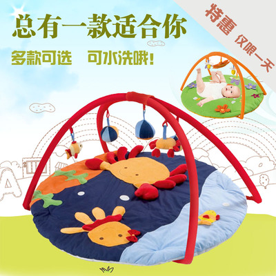 多款 小兔子小螃蟹游戏垫游戏毯爬行垫 婴儿健身架宝宝益智玩具