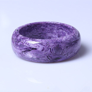 时尚热卖进口俄罗斯天然紫龙晶手镯皇家紫水晶镯子