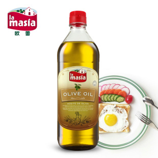 西班牙原瓶进口欧蕾Lamasia橄榄油特纯橄榄油1L 食用/炒菜送礼