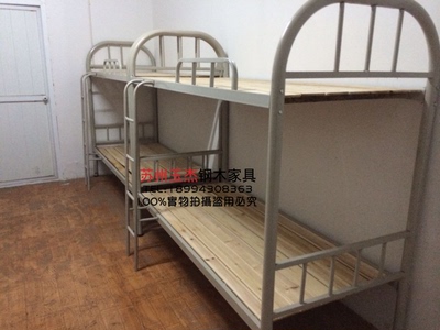 特价上下铺铁床双层床铁艺床学生床成人员工床子母床单人床高低床
