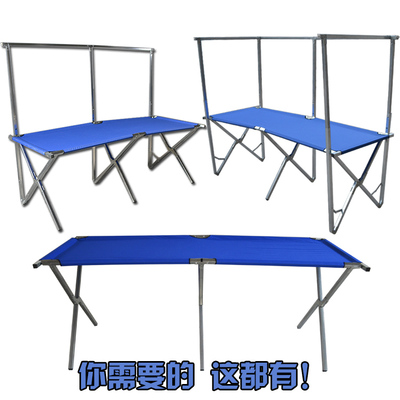 组合加高货架摆摊晾衣架流动折叠桌便携x展示组合1米2米3米规格全