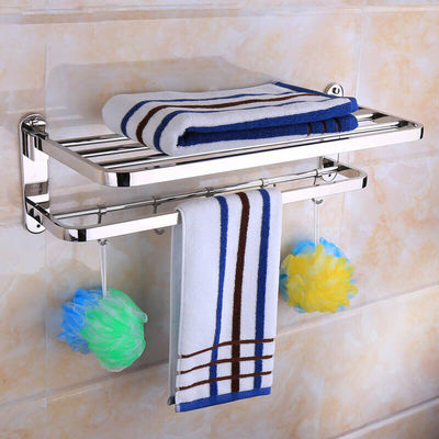 菲尔特 毛巾架不锈钢折叠浴巾架卫生间浴室挂件卫浴五金挂件套装