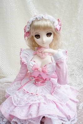 【琴女坊】BJD娃衣洋装短款女仆装粉色女仆可爱女仆装