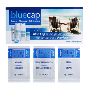 Bluecap蓝顶旅行套装 蓝顶乳膏 沐浴露 洗发水 西班牙原装进口